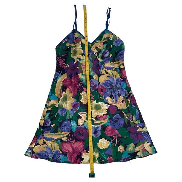 Vintage Val Mode Lingerie Floral Nightgown Womens Size Small - Picture 5 of 6